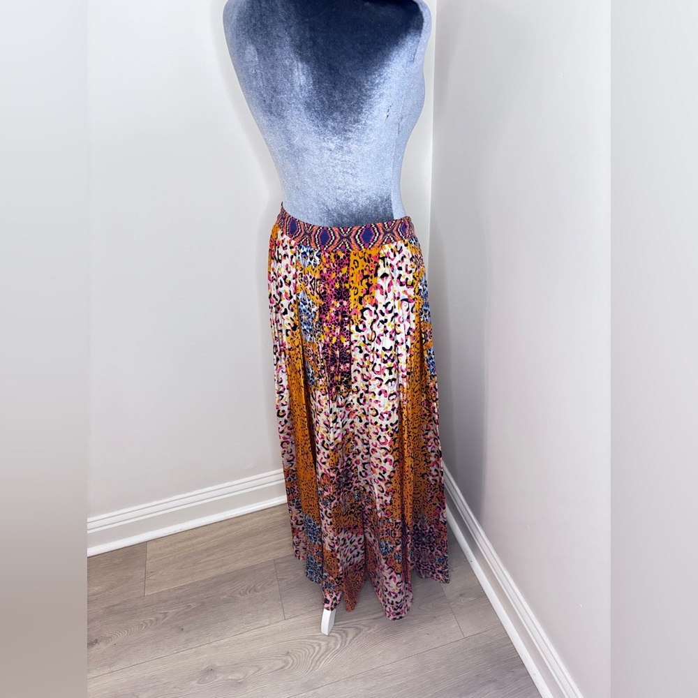Anthropologie Bhanuni By Jyoti Colorful Women's Maxi Skirt Size 4. - Picture 5 of 11